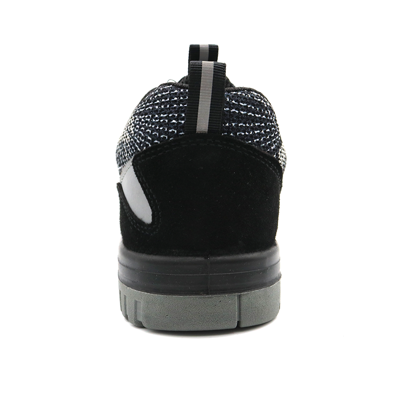 Oil slip resistance pu sole CE composite toe safety shoes sport