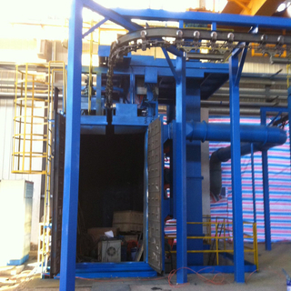 LPG Gas Cylinder Shot Blasted Machine