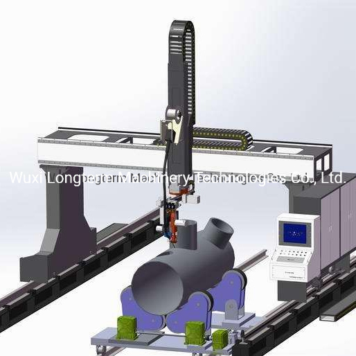 High Performance Pressure Vessel / Tank Girth Welding Machine, Pressure Vessel Circular / Circumferential Welder~
