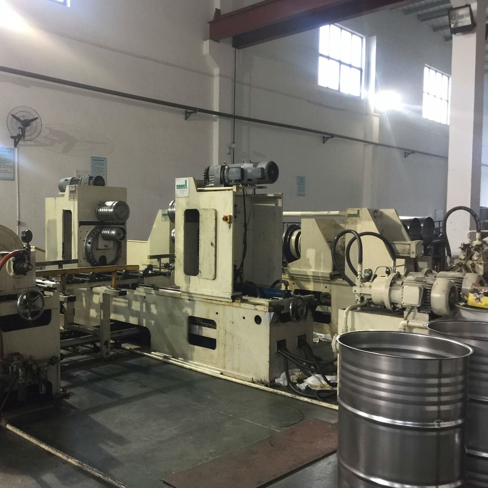 Stainless Steel Barrels Making Machine