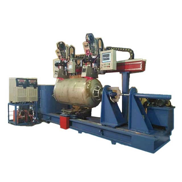 LNG Cylinders/ Cryogenic Gas Cylinder/Dewar Bottle Circumferential Welding Machine