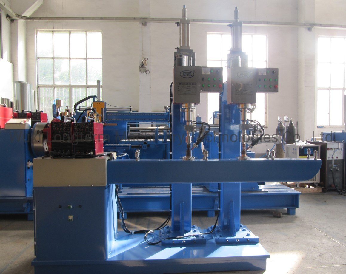 High Grade Longitudinal / Circular MIG Mag Made in China Solar Water Heater Tank Seam Welding Machine