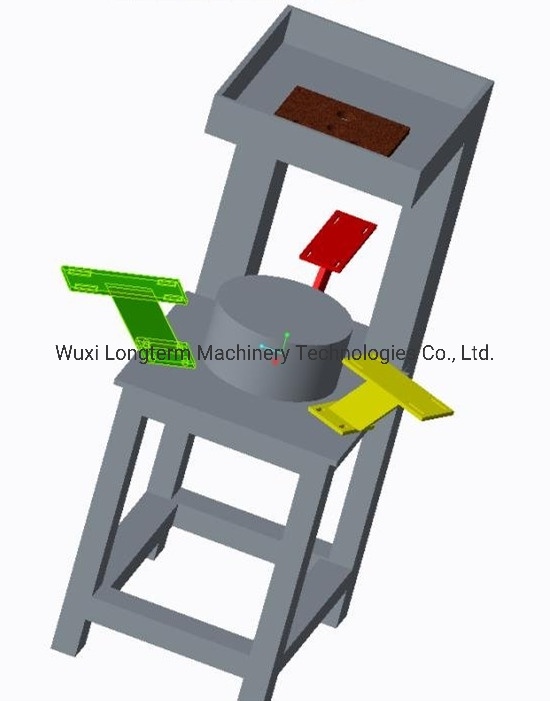 LPG Gas Cylinder Semi-Auto Collar/Handle Welding Equipment^