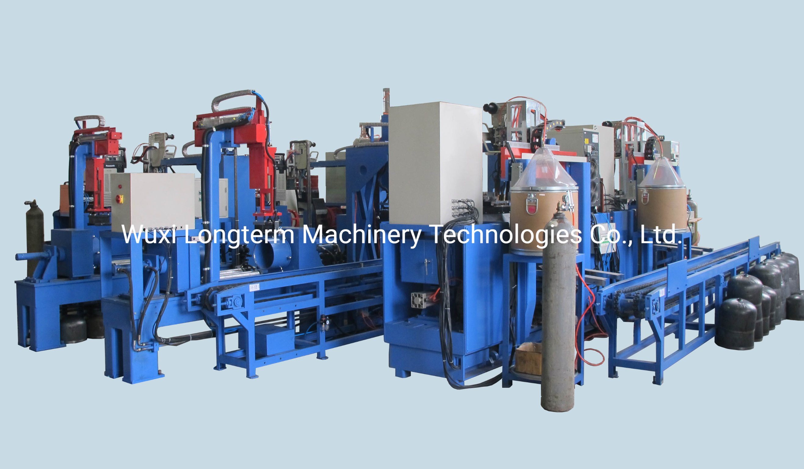 LPG Gas Cylinder Production Line Turnkey Solution in Mexico South American Market
