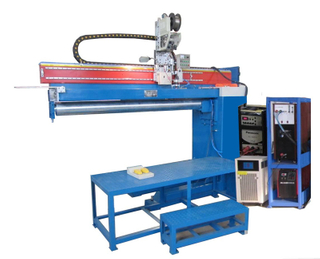 Longitudinal Seam Welding Machine for LNG Cylinders, Automatic MIG Welding Machine