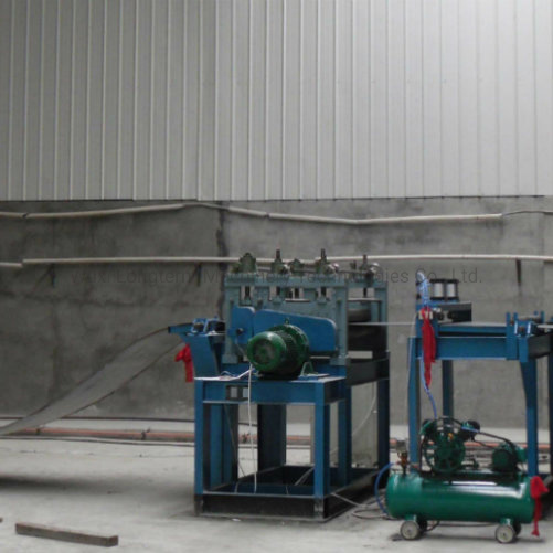 LPG Gas Cylinder Decoiler, Straightening and Blanking Line