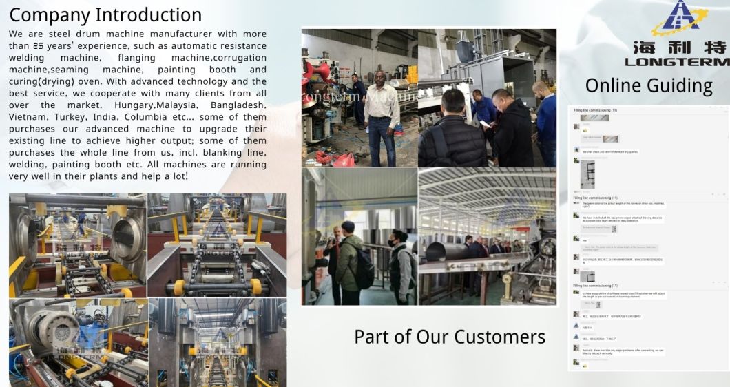 Automatic Standard Steel Drum / Bitumen Barrel Drum Production Line