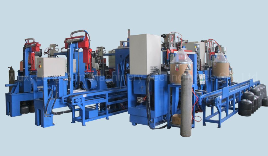 12.5kg LPG Gas Cylinder Automatic Circumferential Seam Welding Machine