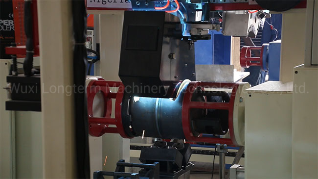 12.5kg LPG Gas Cylinder Automatic Circumferential Seam Welding Machine