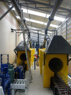 LPG Cylinder Incinerator Furnace for Repairing Line
