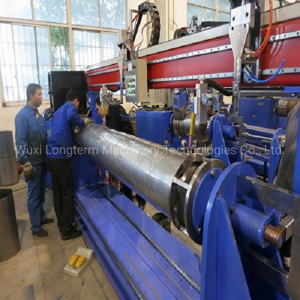 MIG Double Head Circumferential Welding Machine for Water Geyser/LPG Cylinder