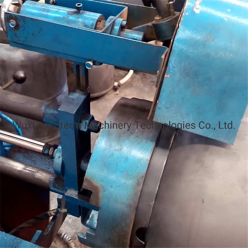 Semi-Automatic LPG Cylinder Bottom Base / Foot Ring Welding Machine / Production Line