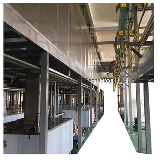 Fully Automatic Dust-Free Hardware Metal Products Powder Coating Booth / Metal Powder Coating Line