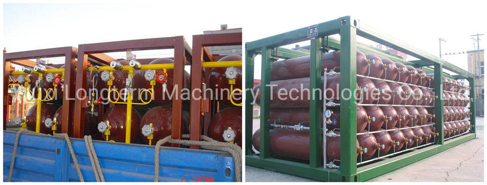 120L Gas Cylinder Factory in China CNG Tank ISO11439/Ecer110 Standard High Pressure Gas Cylinder