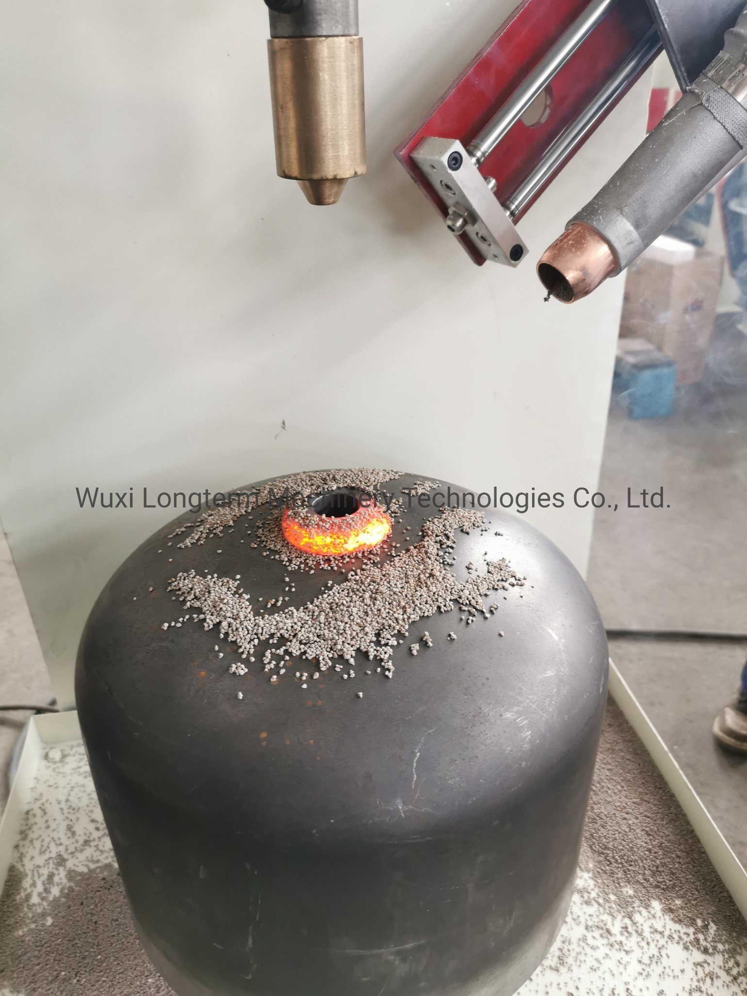 Automatic LPG Cylinder Body Circular Welder Circumferential Seam Saw Welding Machine