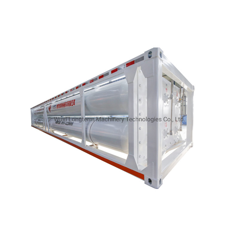 Large Capacity Seamless Steel Gas Cylinder N2 He Air Hydrogen CNG Cylinder Tube Bundle Container Tank