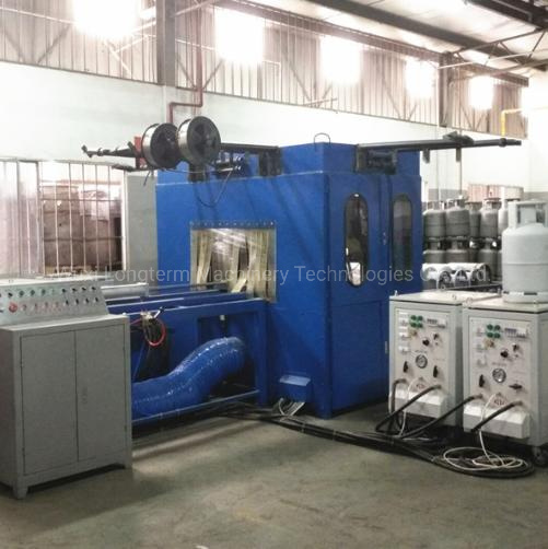 12kg LPG Gas Cylinder Automatic Zinc Metalizing/Coating Machine^