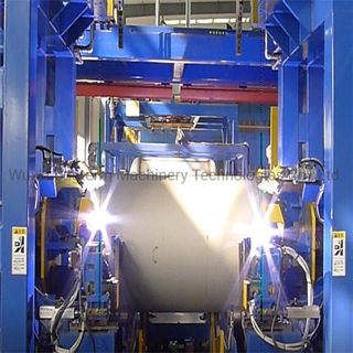 LNG Cylinder Assembly and Spot Welding Machine