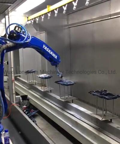 High-Efficiency ABB Robot Painting Powder Coating Line--Auto Part/Metal Sheet Part