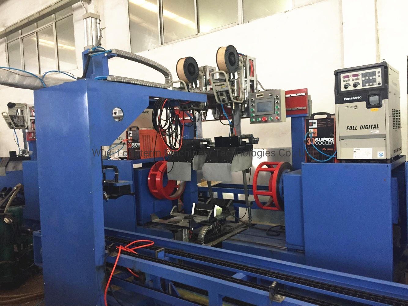 Pipe Cylinder Tank Tube Longitudinal Welding Machine