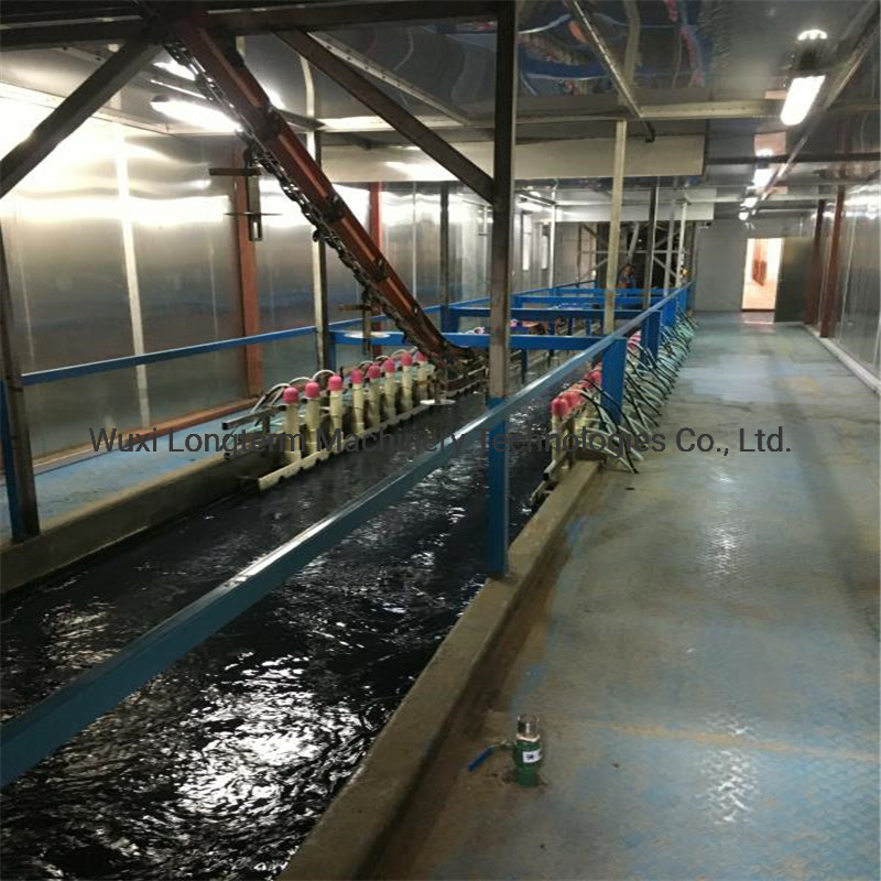 Environmental Protection Space-Saving Layouts Powder Coating Line / Powder Poat Booth for Wheel Rim#