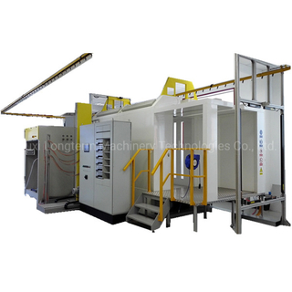 3&6&13&15kg LPG Gas Cylinder Electrostatic Spray Powder Coating Machine^