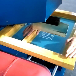 Semi Automatic LPG Cylinder Printing Line