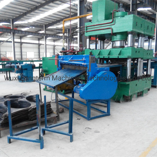 LPG Gas Cylinder Manufacturing Line Decoiler, Straightening and Blanking Line for Body Making