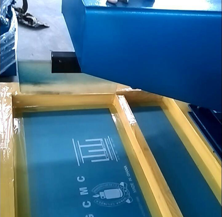 Semi Automatic LPG Cylinder Printing Line