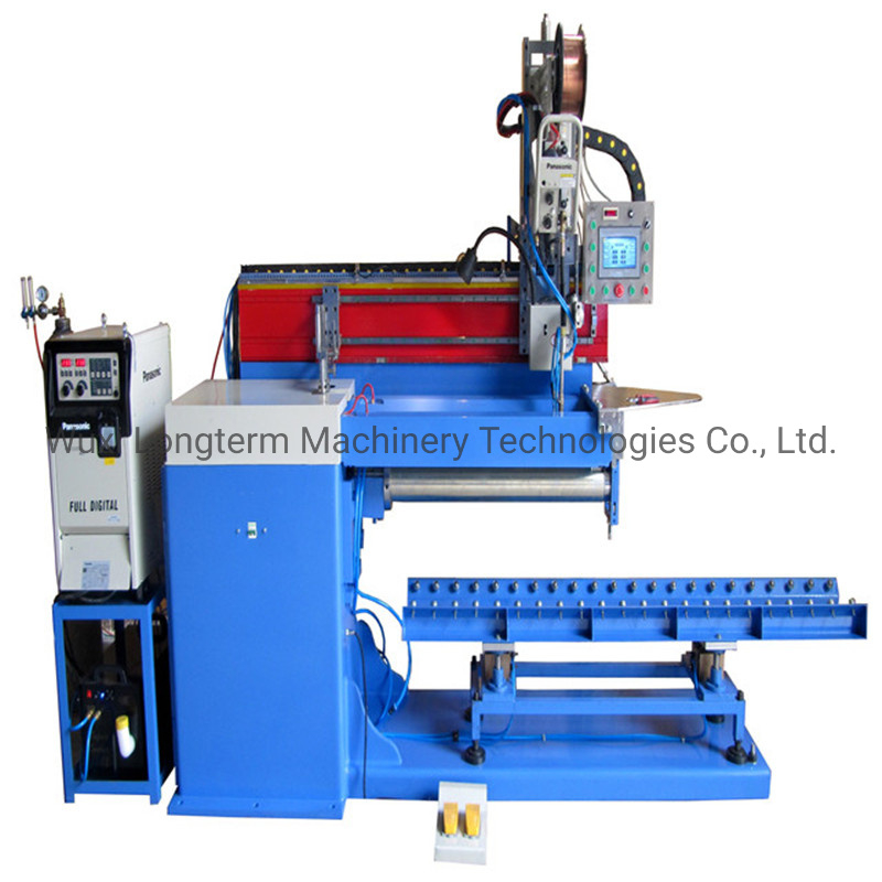 Made in China Electric Steel Water Tank Go-Through Type Plasma Longitudinal Seam Welding Equipment / Machine@