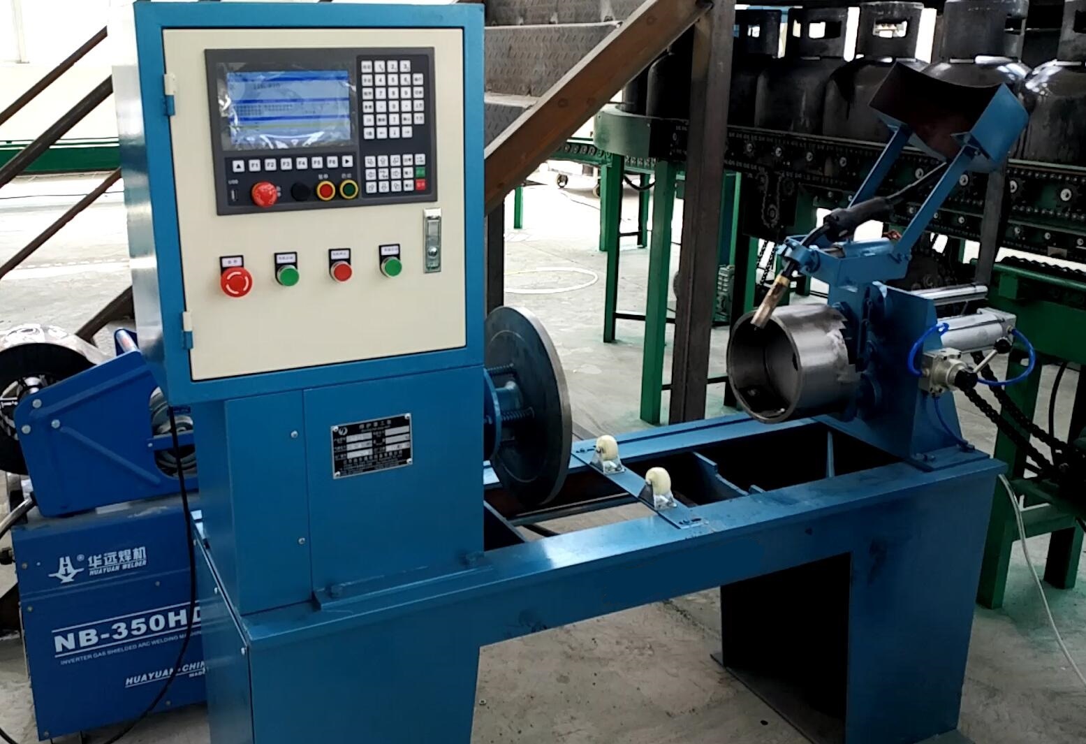 Digital Control LPG Cylinder Collar Welding Machine