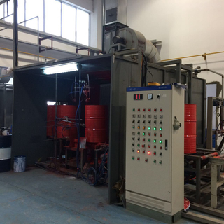 200L High Quality Steel Drum Production Line Painting Booth Drum Decoiler and Blanking Line Drum Paint Room
