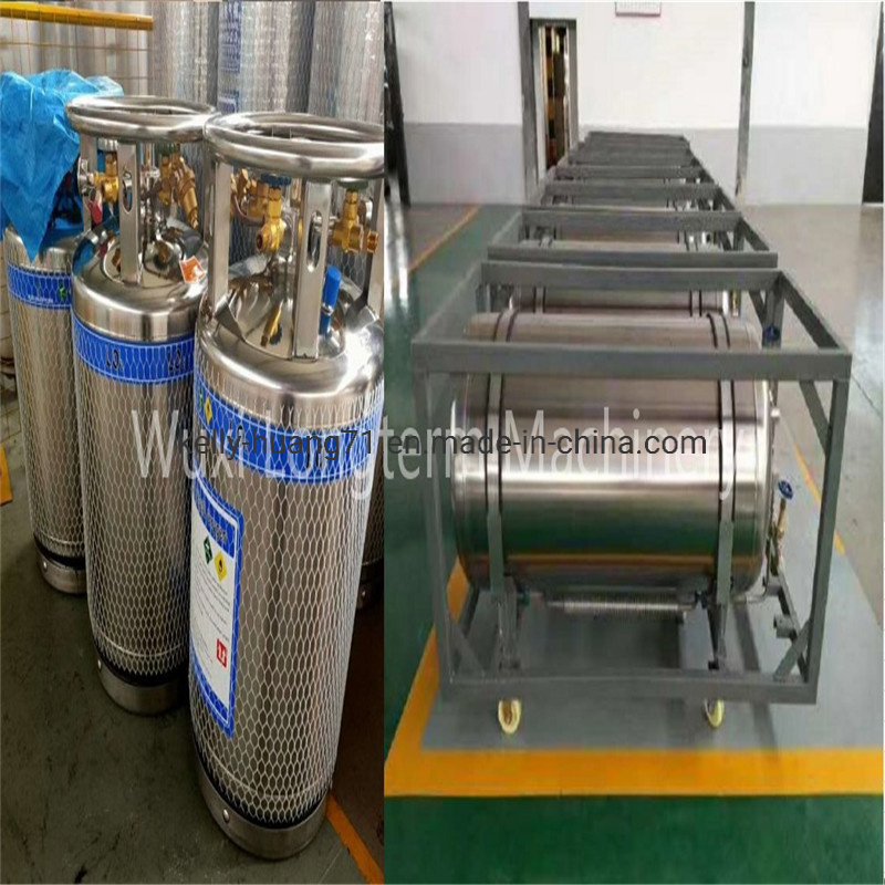 210L Cryogenic Liquid Oxygen Dewar Gas Cylinders