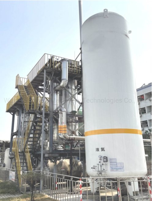 Customized 30m3 Lox/Lin/Lar Cryogenic Liquid Storage Tank