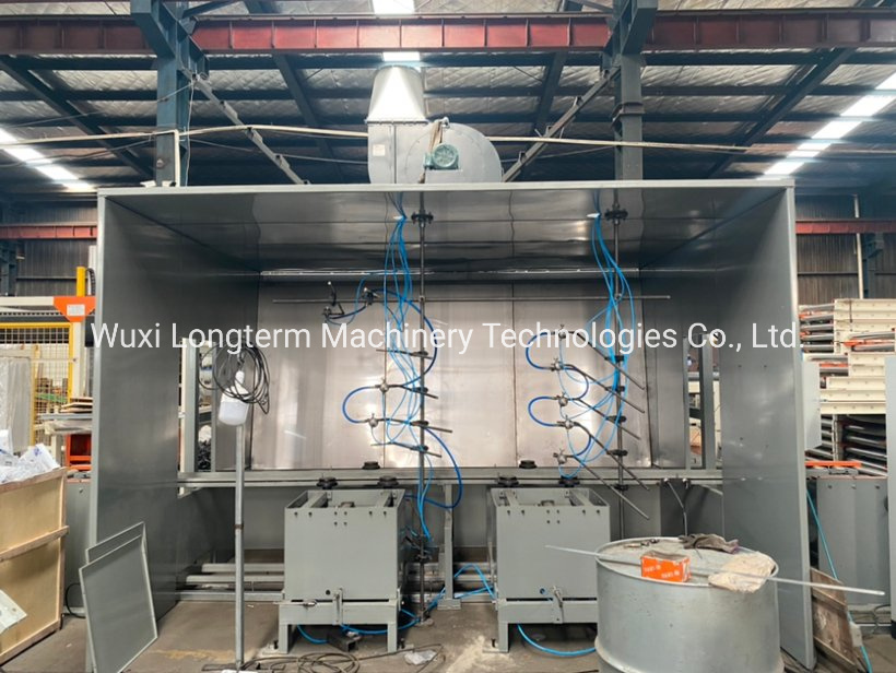 Three Color Automatic Steel Drum/Barrel Painting Spray Booth
