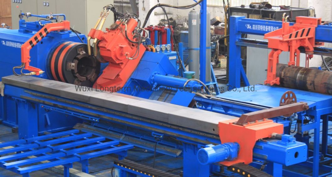 Hot Tube Metal Spinning Machine, Cylinder Bottom Closing Machine