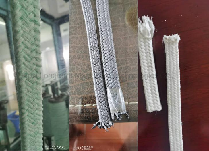 White Pure PTFE Packing White Gland Packing PTFE Seal Making Machine