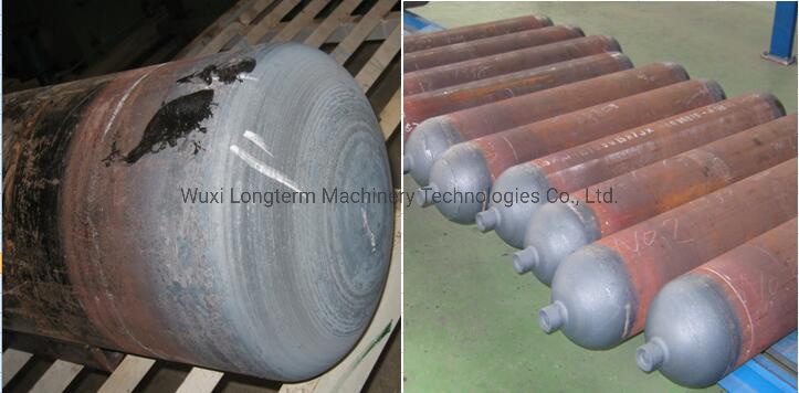 Hot Tube Metal Spinning Machine, Cylinder Bottom Closing Machine