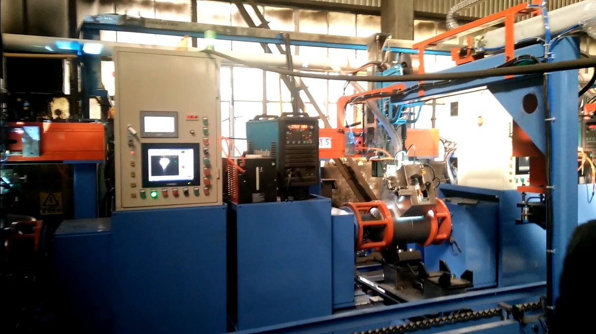 LPG Gas Cylinder Fully Automatic Body Welding Line