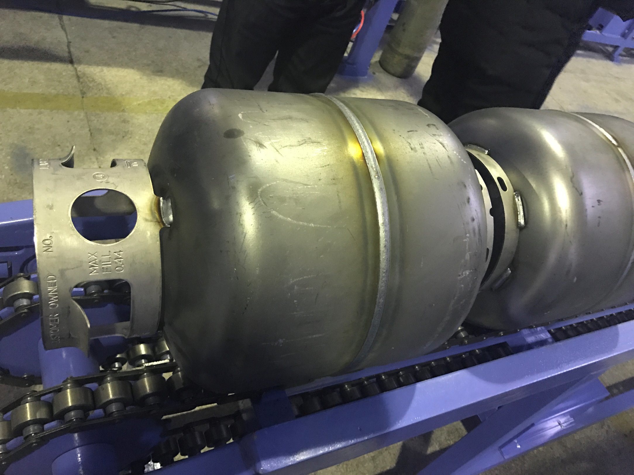 LPG Gas Cylinder Circumferential Welding Equipment