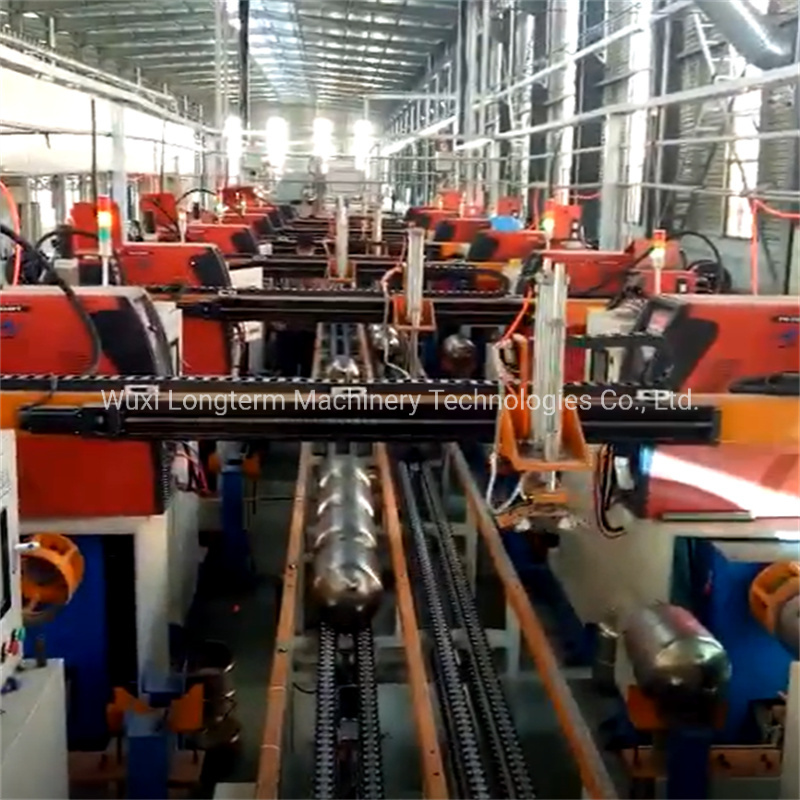 R134A R22 R410A Refrigerant Cylinder Welding Machine Production Line Manufacturers^