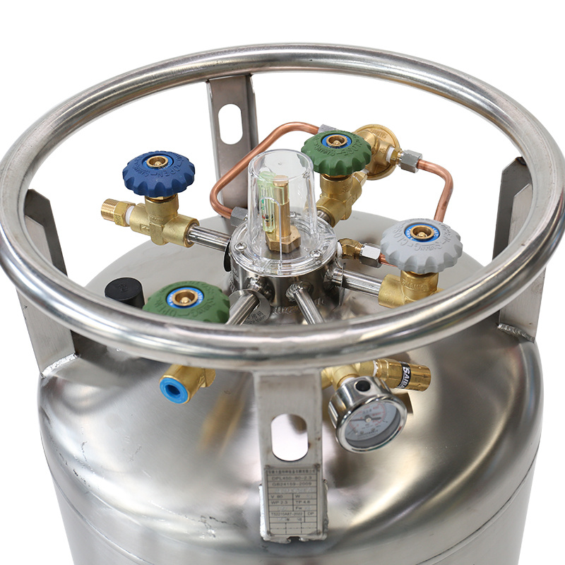 Liquid Oxygen Nitrogen Chlorinated LNG Gas Large Storage Tank Dewar LNG Cylinder