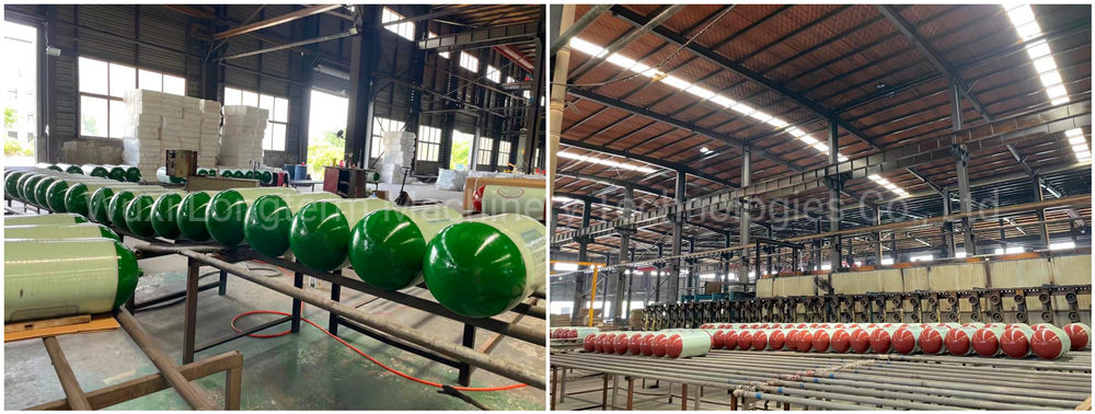 28L 40L 55L CNG Seamless Cylinders Tank Diameter 325 279 232mm Without Valve in Peru Market^