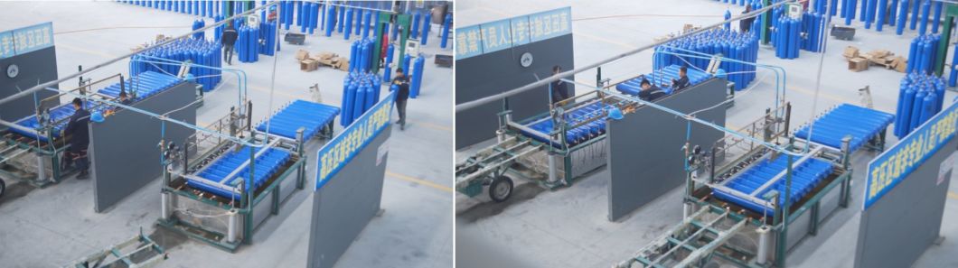 CNG Gas Cylinder Air Leakage Testing Machine