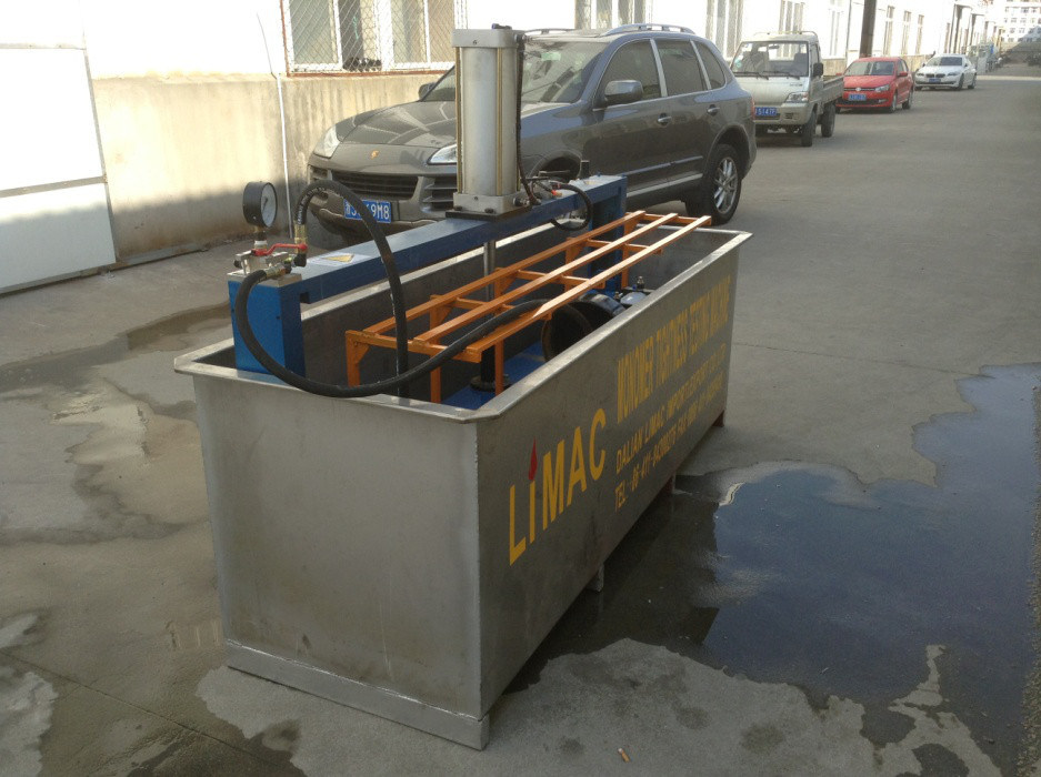 Fully Automatic CNG Gas Cylinder/Seamless Cylinder Air Leakage Testing Machine