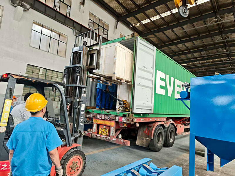 LPG Cylinder Refurbishment Line Equipment Shipped