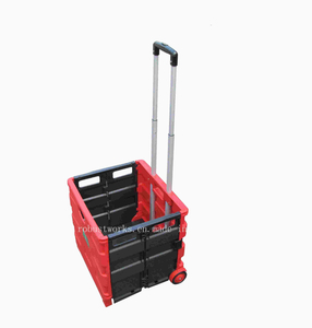 Folding Plastic Shopping Cart (FC403C-3)
