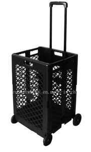 Extra Capacity Plastic Shopping Cart (FC404KP)