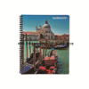 Double spiral notebook 7x7mm square 100 sheets round corner CUADERNO DOUBLE ESPIRAL