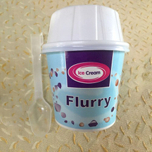 Disposable McFlurry Ice Cream Paper Cup